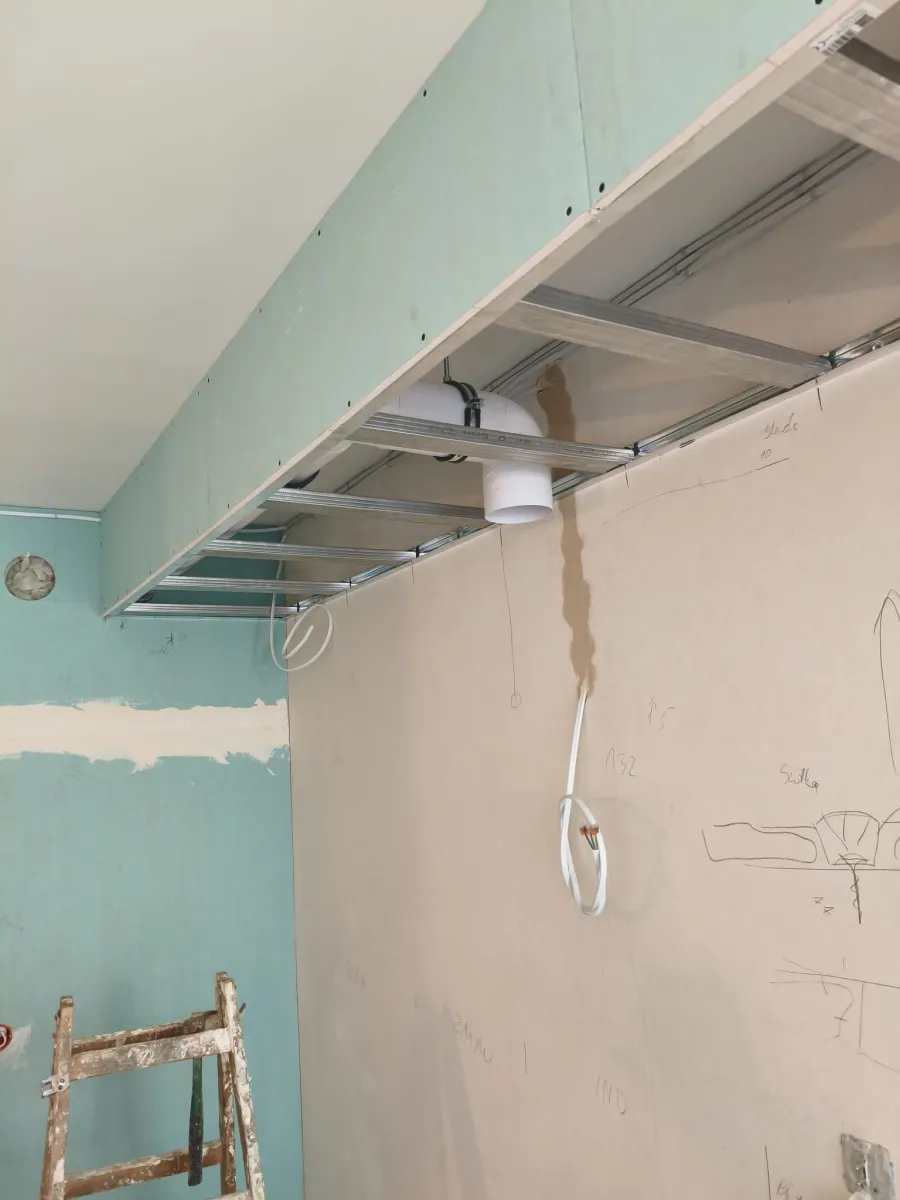 Zabudowy G-K i instalacje podtynkowe – etap przygotowawczy